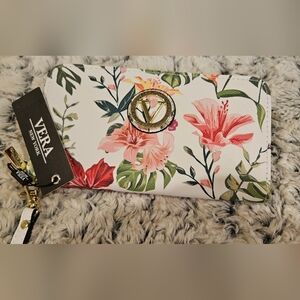 Vera New York floral flap wallet